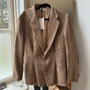 Re/Done Tweed Upcycle Blazer NWT